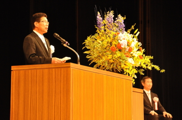 名誉市民称号授与式記念講演会写真16