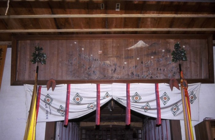 野本八幡神社の絵馬の画像