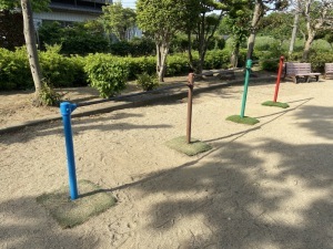 小松原公園の鉄棒