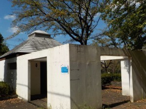 松風公園のトイレ