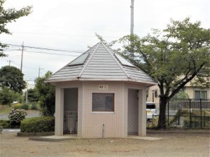 沢口北公園のトイレ