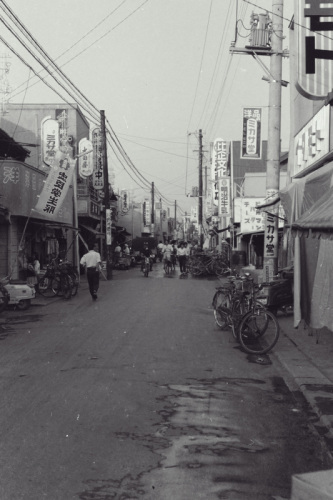 1961年の材木町一番街の写真