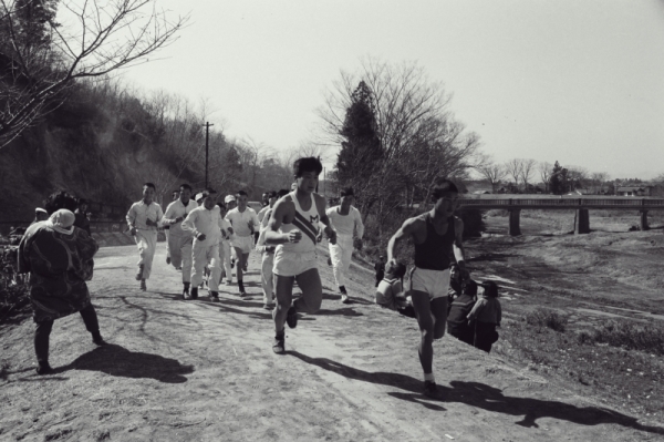 1962年の市民足自慢大会の写真