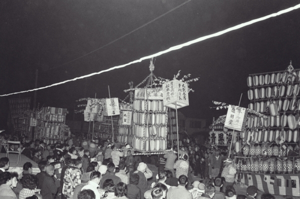 1962年の東松山まつりの写真
