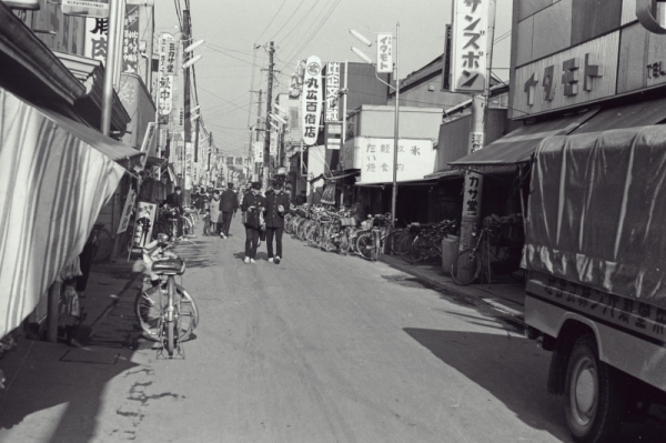 1963年の材木町通りの写真