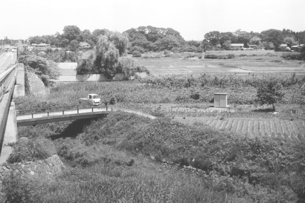 1980年の東平区画整理事業地区の写真