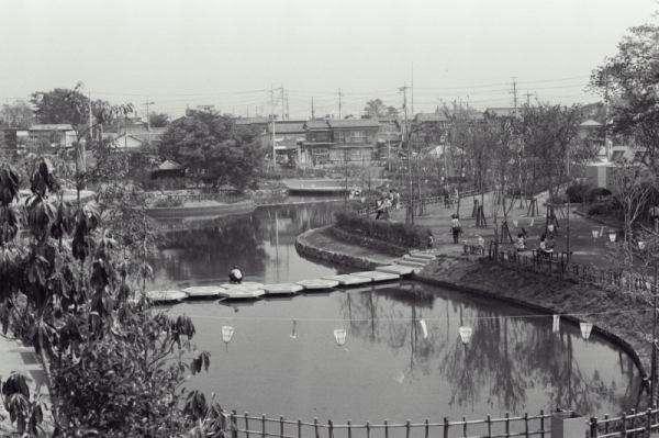 1981年の下沼公園完成した写真