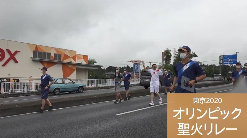 東京2020オリンピック聖火リレーの動画サイトへのリンク付き画像です。