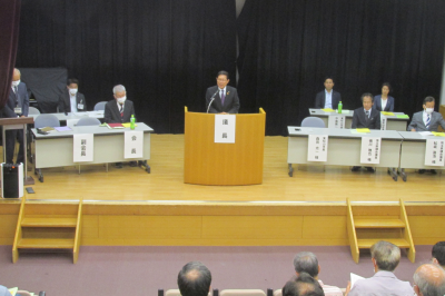 平野地区ハートピアまちづくり協議会総会の画像です。