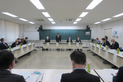 東松山地区暴力排除推進協議会役員会の画像です。