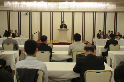 東松山市商工会青年OB会通常総会の画像です。