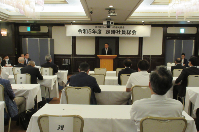 東松山市観光協会総会の画像です。