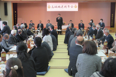高坂地区新年会の画像です。