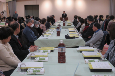 東松山市民生委員児童委員協議会連合会新年会の画像です。