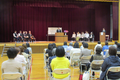 交通安全母の会唐子支部総会の画像です。