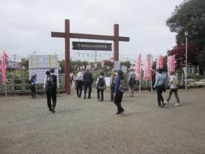 箭弓ぼたん園に到着