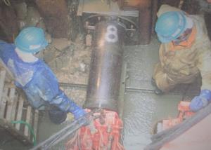 毛塚推進工事写真
