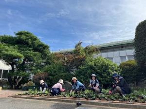 唐子市民活動センター花壇