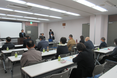 障害支援区分審査会委員委嘱式・全体会議・研修会の画像です。
