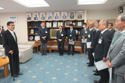 市民活動センター所長及び地域活動推進員辞令交付式