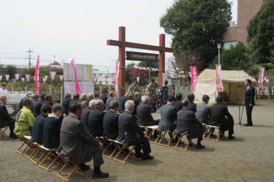  箭弓稲荷神社牡丹園開園祭の画像です。