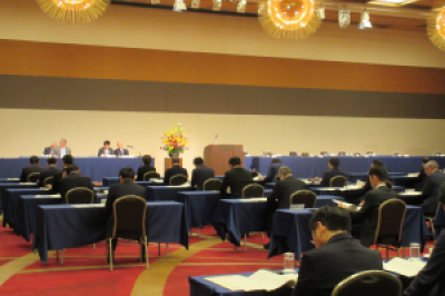 埼玉県市長会定例総会の画像です。