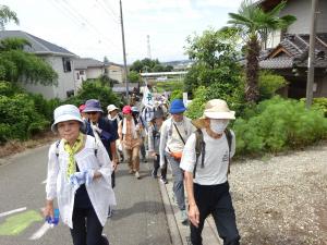 ふるさとウォーク　野本緑陰史跡巡りコース