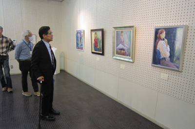  平成美術会展の画像です。