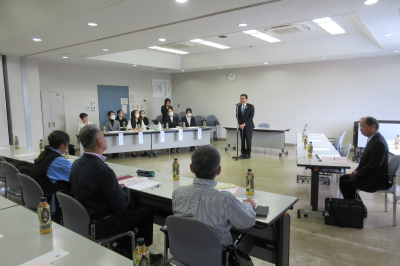 交通安全母の会平野支部　総会の画像です。