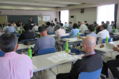 松山地区ハートピアまちづくり協議会総会の画像です。