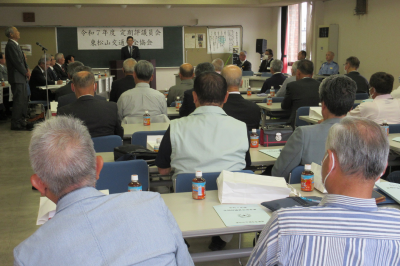  東松山交通安全協会 定期評議員会の画像です。