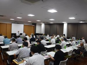 説明会の様子（野本市民活動センター）